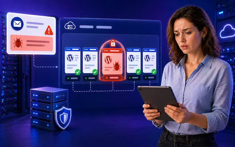 Hostingprovider meldt malware op je WordPress website, wat nu?